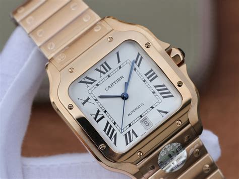 cartier gold watch replica|cartier replica watches men.